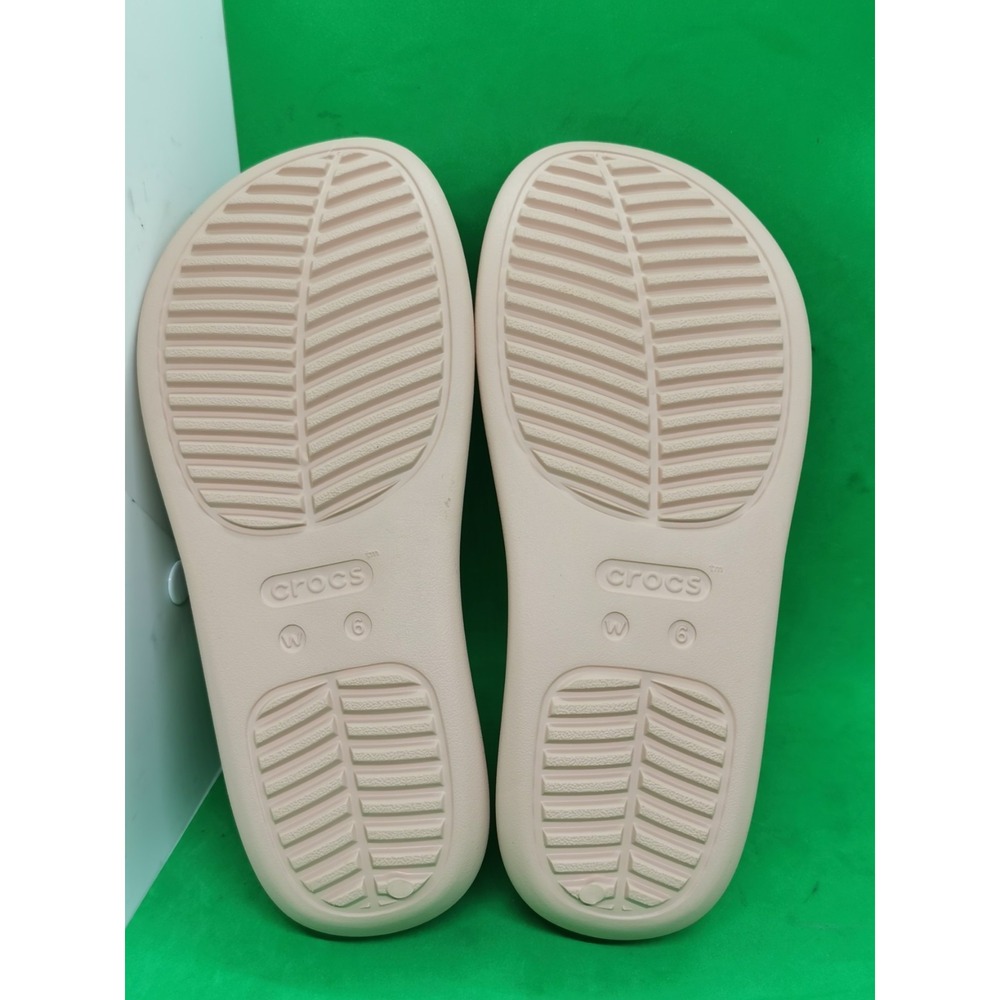Crocs Getaway Platform Toe Loop 210834 Sandstone … - image 8